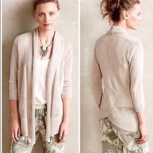 Anthropologie Angel of the North Cardigan